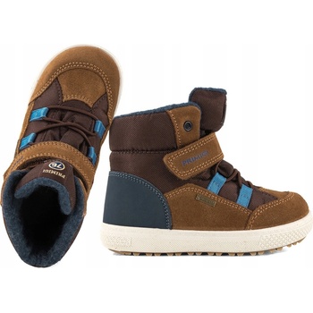 Primigi chlapecké sněhule s membránou Gore-Tex hnědá