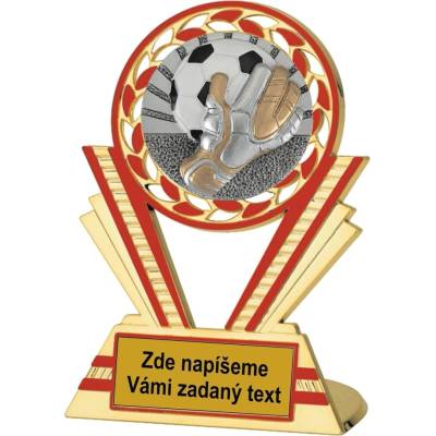 VIZINGR Fotbal brankář plaketa Q130.06-K076 Q130.06-K076/13 cm