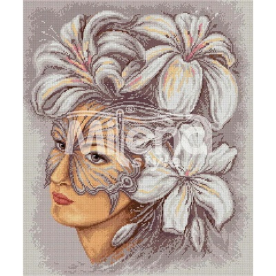 Milena Style Вълшебство - гоблен със схема конци dmc 1: 4