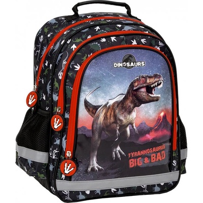 Derform batoh Dinosauři čierna