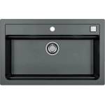 Alveus Композитна мивка Alveus Atrox 40 черна 79x50 см (1140447) Мивка за вграждане
