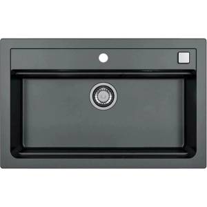 Alveus Композитна мивка Alveus Atrox 40 черна 79x50 см (1140447) Мивка за вграждане