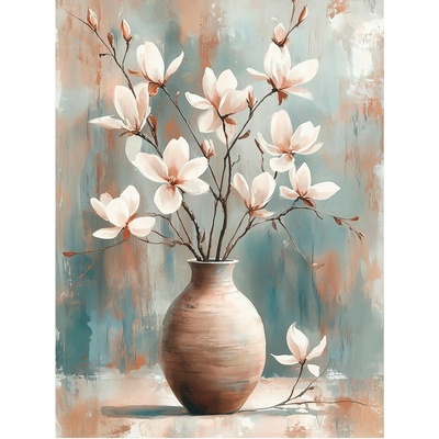 Styler Magnolias obraz barevná