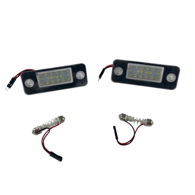 Плафони за осветление на задния номер за audi a8 (2003-2010) (lpl0282)