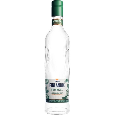 Finlandia Botanical Cucumber & Mint 30% 0,7 l (čistá fľaša)
