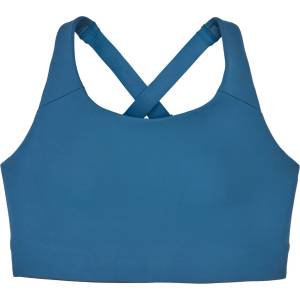 Patagonia Дамски спортен сутиен Patagonia Women's Shadowlite High Impact Adjustable Bra Sports bra - Aquatic Blue (114-3250-0314)