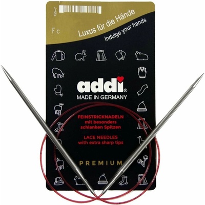 Kruhové jehlice Addi Classic 80 cm / 2,5 mm – Sleviste.cz