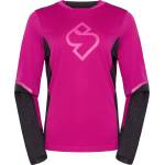 Sweet Protection Дамска фланелка с дълъг ръкав за колоездене Sweet Protection Women's Hunter II Park Long Sleeve Cycling jersey - Fuchsia (156-2829-0214)