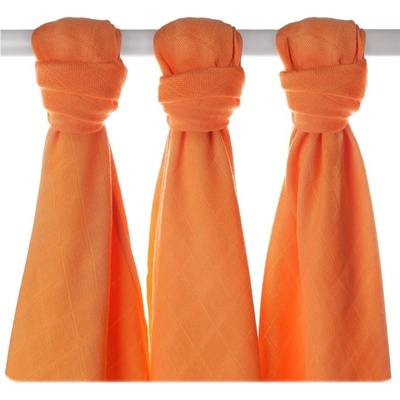 Kikko bambusové colours 70 x 70 oranžové 3 ks