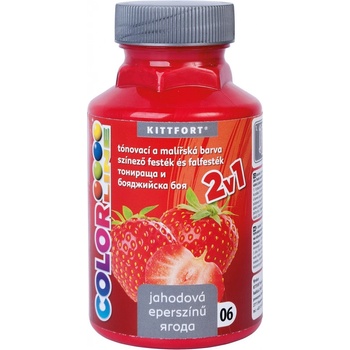 Kittfort Color Line 2v1 tekutá tónovací a malířská barva 12 Hrášková 350 g