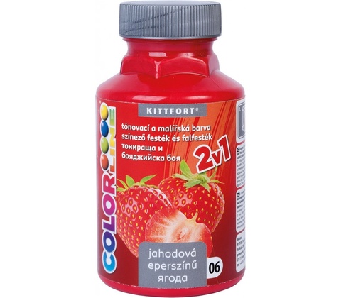 Kittfort Color Line 2v1 tekutá tónovací a malířská barva 12 Hrášková 350 g