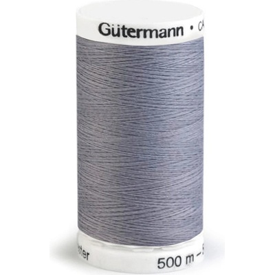 Polyesterové nitě Gütermann návin 500 m Barva: 040 Gull Gray