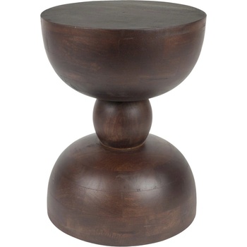 White Label Living Кръгла странична масичка от масивно манго ø 30 cm Izzy - White Label (1000258)