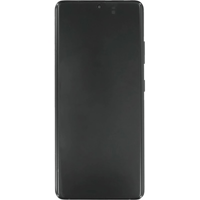 Samsung Стъкло и LCD екран за Samsung Galaxy S21 Ultra 5G / SM-G998, оригинален, черно (16308)
