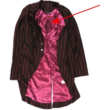 JAWBREAKER палто unisex (сако) JAWBREAKER - Striped Long - Multi - ПОВРЕДЕНО - MY1310