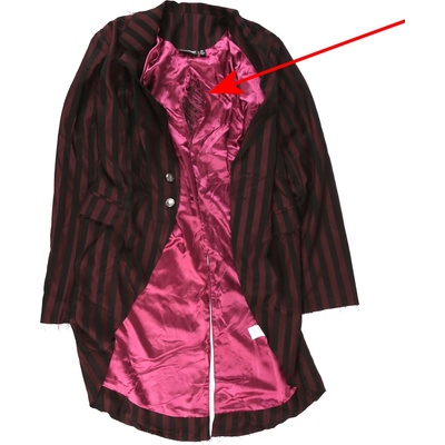 JAWBREAKER палто unisex (сако) JAWBREAKER - Striped Long - Multi - ПОВРЕДЕНО - MY1310