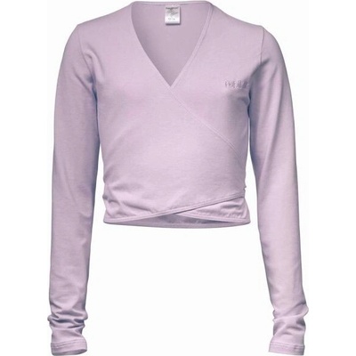 Papillon Cross-over Long Sleeves baletní svetr růžová
