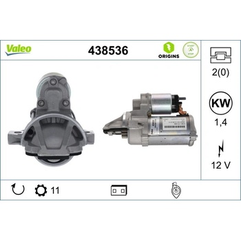 Startér VALEO 438536