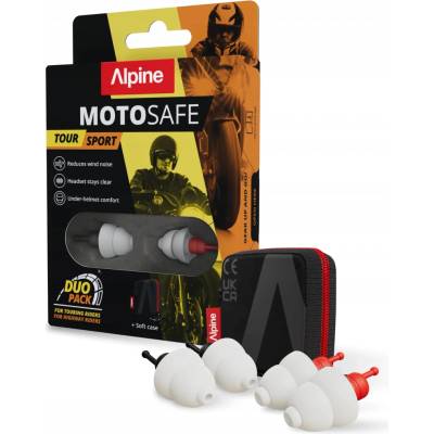 Alpine MotoSafe Duo Pack Špunty do uší na motorku