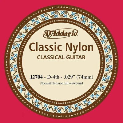 D'Addario J2704 Единична струна за китара (J2704)
