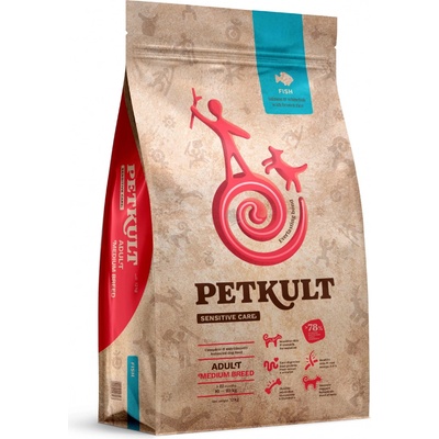 Petkult dog Sensitive Fish adult Medium 12 kg