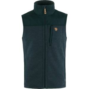 Fjällräven Мъжки поларен елек Fjällräven Buck Fleece Vest Fleece vest - Dark Navy - размер XL (032-0400-0315)