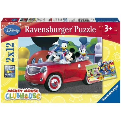 Ravensburger Mickey Mouse s přáteli 2 x 12 dielov