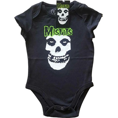 detské body ROCK OFF Misfits Skull & Logo Čierna