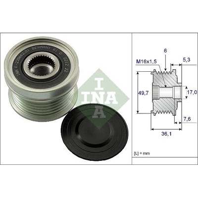 Předstihová spojka Schaeffler INA 535 0134 10 (535013410)