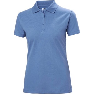 Helly Hansen clasic 79168 / Дамска поло тениска - каменно синя m (59916846002)