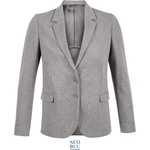 Neoblu 3170 MARCEL WOMEN / Дамско сако от пике - сив меланж 44 (243170077u9)