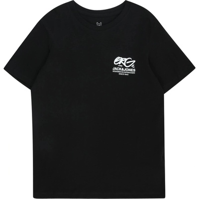 JACK & JONES Тениска 'ARUBA' черно, размер 164