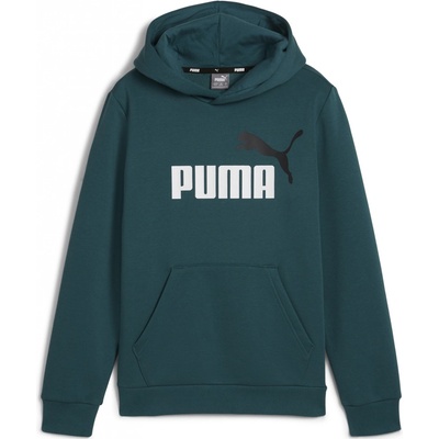 Puma Ess+ 2 Col Big Logo Hoodie FL B 58698708 zelená