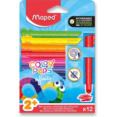 Maped Infinity Kidy Jumbo pastelky 12 ks