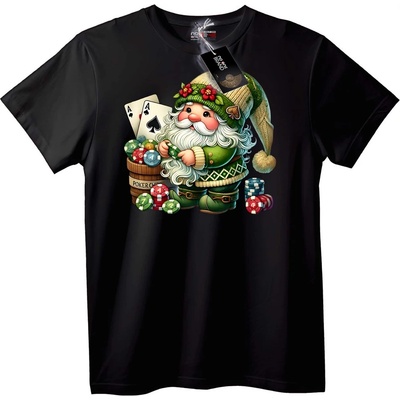 NOONEBRAND Тениска Късметлийски Покер Лепрекон - 3XL, Black