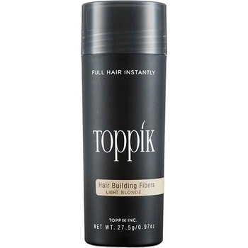 Toppik Hair Building Fibers Zahušťovací vlákna na vlasy a vousy světle blond 27 g