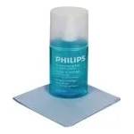 TP VISION Комплект за почистване на екрани Philips SVC1116B, спрей 200 ml и микрофибърна кърпа (SVC1116B)