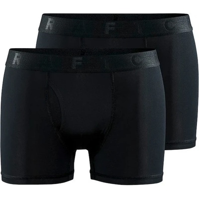 Мъжко синтетично термобельо Craft Core Dry Boxer 3-Inch 2-Pack Synthetic base layer - Black (014-1621-0111)