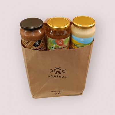 Včelařství Vybíral Medová trojka 3 x 950 g
