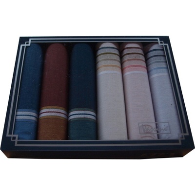 Etex pánské kapesníky 6ks látkové