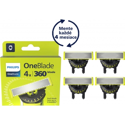 Philips OneBlade 360 QP440/50 4 ks