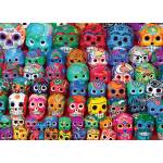 EUROGRAPHICS - Puzzle Traditional Mexican Skulls - 1 000 piese