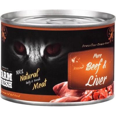 Farm Fresh Cat Pure Beef & Liver 200 g