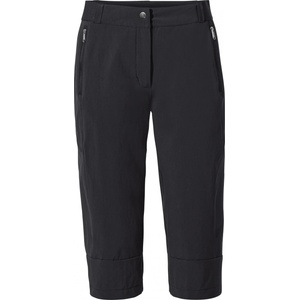 Vaude Дамски 3/4 панталони Vaude Women's Farley Stretch Capri III Walking trousers - Black - размер 48 (EU) (110-0756-0118)