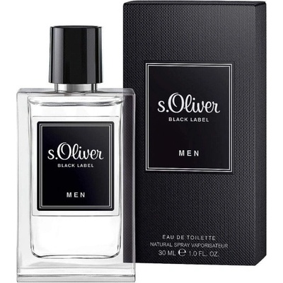 S.Oliver Black Label Men toaletní voda pánská 30 ml tester