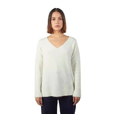 Блуза & me Elena v neck sweater - White (Beige)
