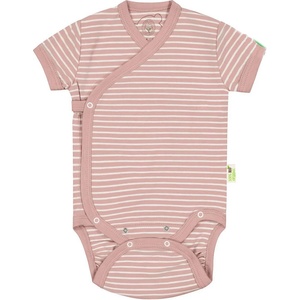 Bio Baby Бебешко боди на райе Bio Baby - Органичен памук, 68 сm, 4-6 месеца, розово (97222108) - ozone