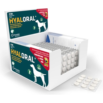 Hyaloral 360 таблетки Hyaloral razas grandes y gigantes допълваща храна за кучета