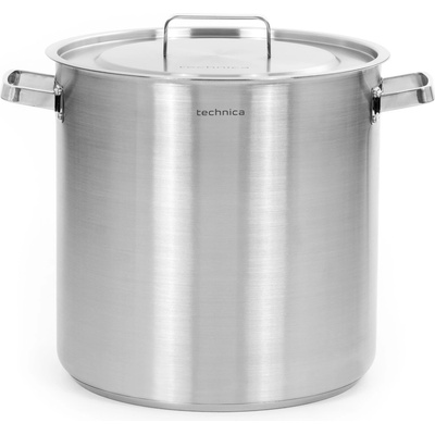 TECHNICA Hrniec vysoký 36,6 l, priemer 360 mm, z nehrdzavejúcej ocele s pokrievkou Platinum Line