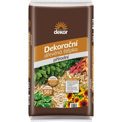 Forestina Štěpka dekorační dřevěná přírodní 50 l – Zbozi.Blesk.cz